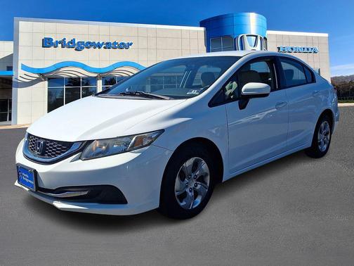 Taffeta White 2015 Honda Civic LX