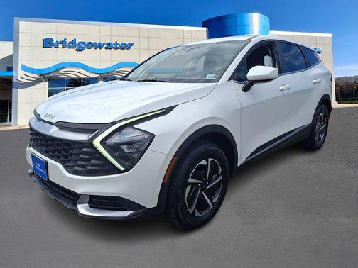 Snow White Pearl 2023 Kia Sportage Hybrid LX