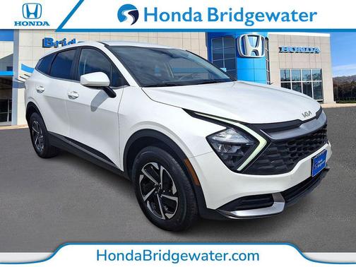 Snow White Pearl 2023 Kia Sportage Hybrid LX