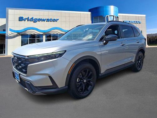 Lunar Silver Metallic 2024 Honda CR-V Hybrid Sport AWD