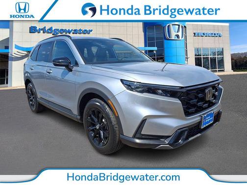 Lunar Silver Metallic 2024 Honda CR-V Hybrid Sport AWD SUV