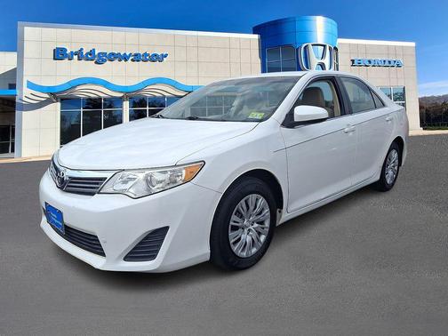 Super White 2013 Toyota Camry LE