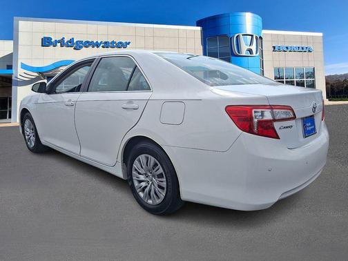 Super White 2013 Toyota Camry LE