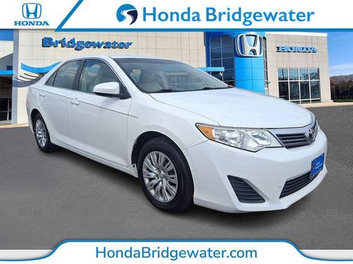 Super White 2013 Toyota Camry LE