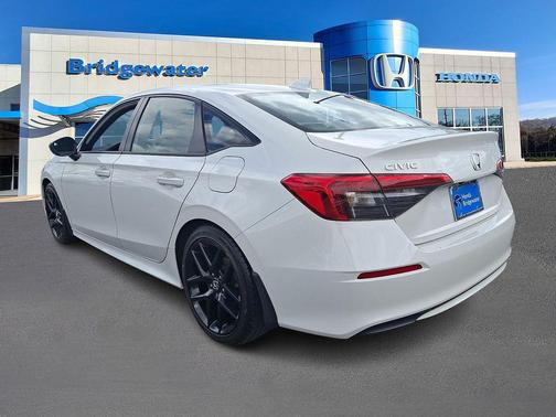 Platinum White Pearl 2023 Honda Civic Sport