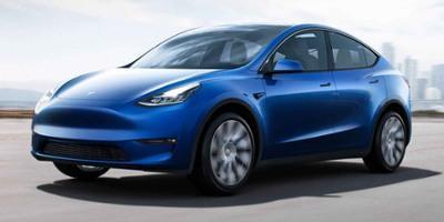 Red Multi-Coat 2022 Tesla Model Y Performance Dual Motor All-Wheel Drive