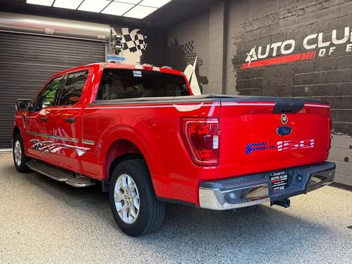 Red 2021 Ford F-150