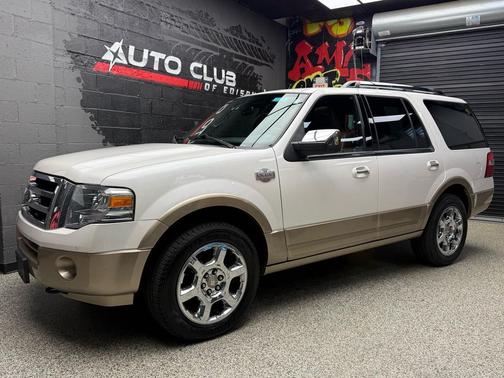 White Platinum Metallic Tri-Coat (ug) 2014 Ford Expedition King Ranch