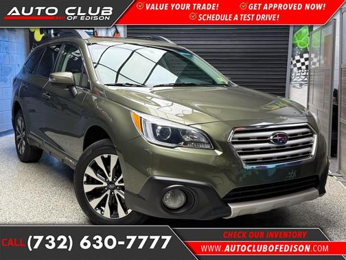 Wilderness Green Metallic (wgm) 2015 Subaru Outback 3.6R Limited