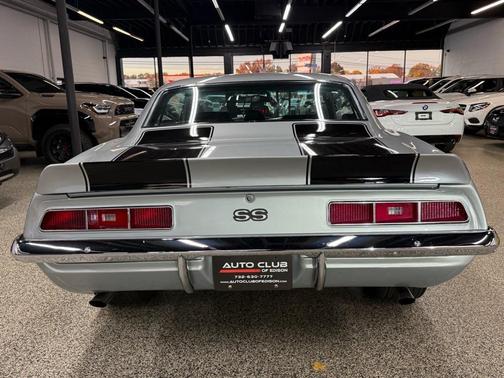 Silver 1969 Chevrolet Camaro SS