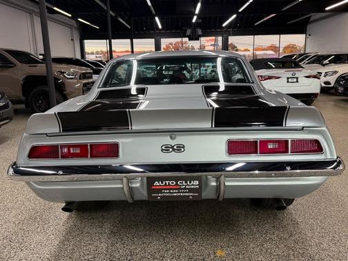 Silver 1969 Chevrolet Camaro SS