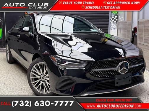 Night Black (696) 2025 Mercedes-Benz CLA 250 4MATIC