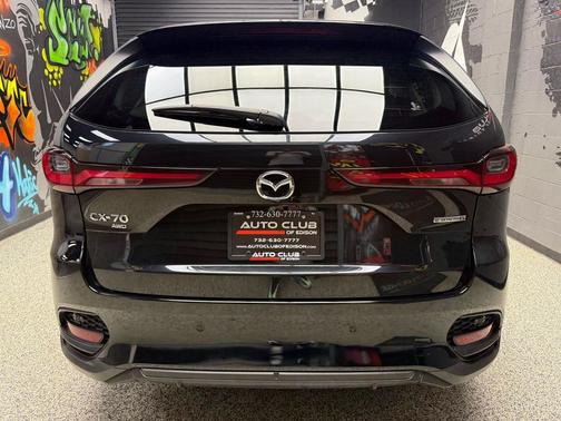 Jet Black Mica (41w) 2025 Mazda CX-70 3.3 Turbo Preferred Package