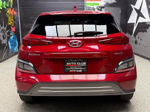 Red 2023 Hyundai KONA EV SEL