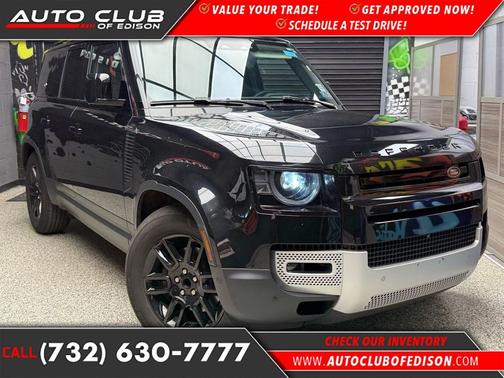 Santorini Black Metallic 2024 Land Rover Defender 110 P300