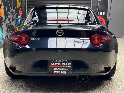 Jet Black Mica (41w) 2025 Mazda MX-5 Miata RF Grand Touring