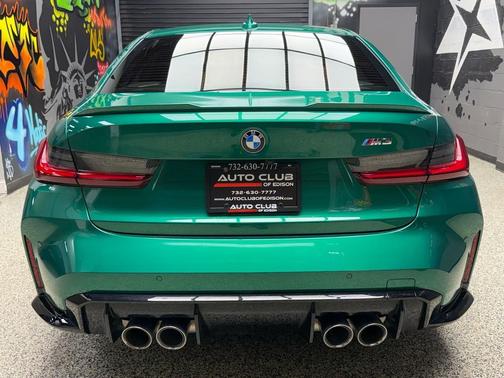 Green 2022 BMW M3 4dr Sedan