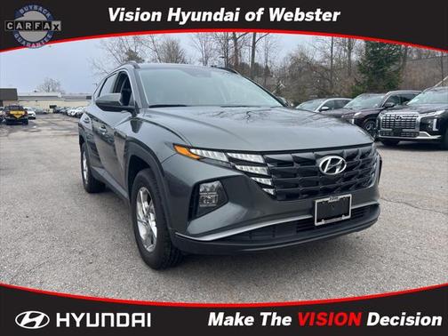 Amazon Gray 2022 Hyundai TUCSON SEL