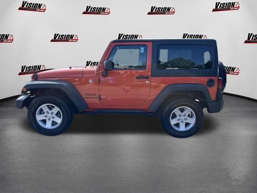 Sunset Orange Pearlcoat 2015 Jeep Wrangler Sport