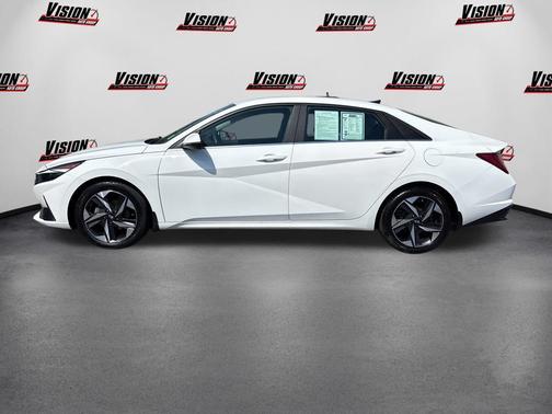 Serenity White Pearl 2023 Hyundai ELANTRA Limited