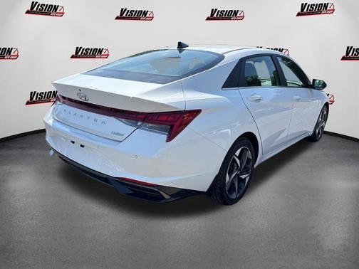 Serenity White Pearl 2023 Hyundai ELANTRA Limited