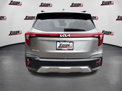 Steel Gray 2024 Kia Seltos SX Turbo