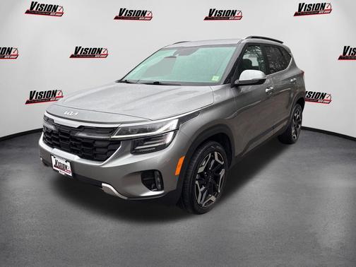 Steel Gray 2024 Kia Seltos SX Turbo
