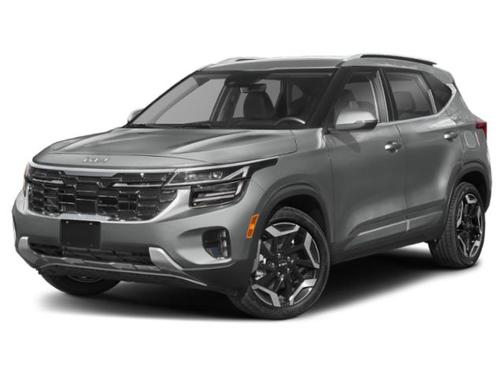 Steel Gray 2024 Kia Seltos SX Turbo