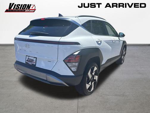 Atlas White 2026 Hyundai KONA Limited