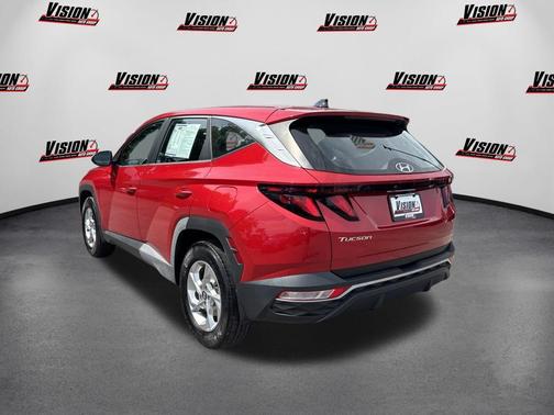 Calypso Red 2022 Hyundai TUCSON SE