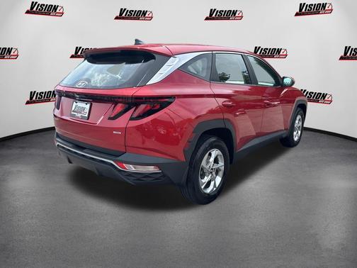 Calypso Red 2022 Hyundai TUCSON SE