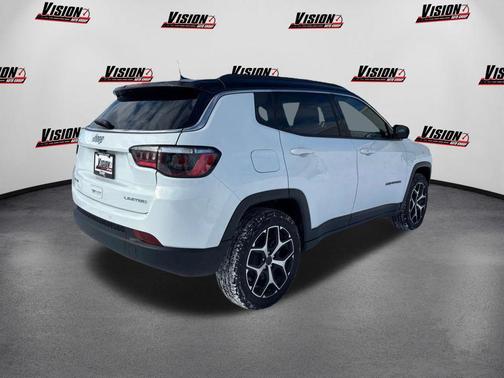 Bright White Clearcoat 2025 Jeep Compass Limited