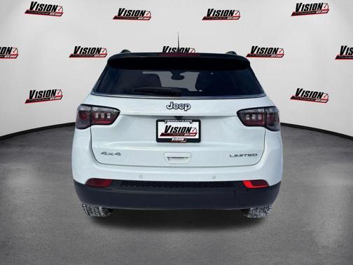 Bright White Clearcoat 2025 Jeep Compass Limited