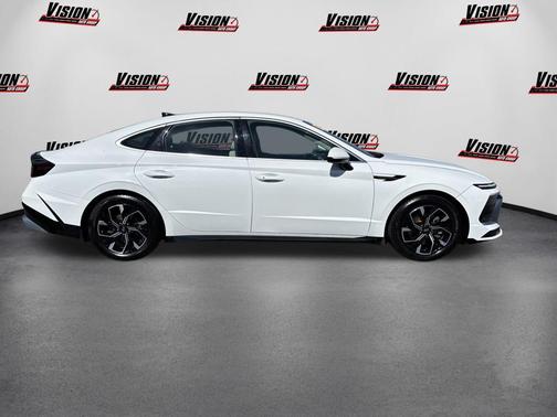 Serenity White 2024 Hyundai SONATA SEL