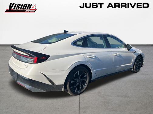 Serenity White 2024 Hyundai SONATA SEL