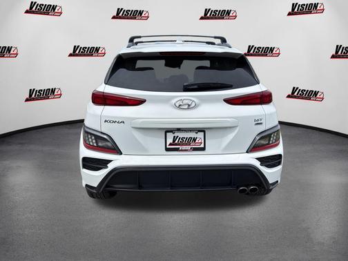 Lunar White 2022 Hyundai KONA N Line