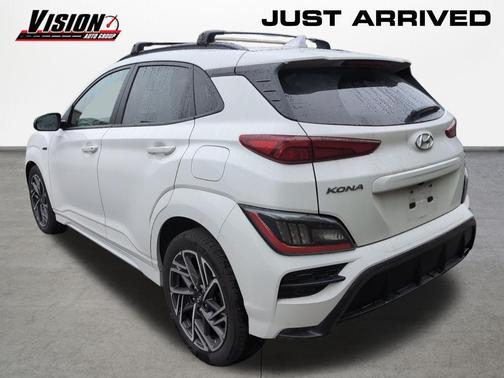 Lunar White 2022 Hyundai KONA N Line