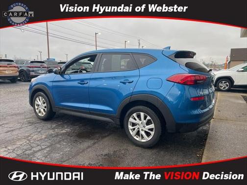 Aqua Blue 2020 Hyundai TUCSON SE