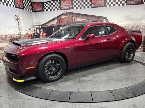 Octane Red Pearlcoat 2023 Dodge Challenger SRT Demon