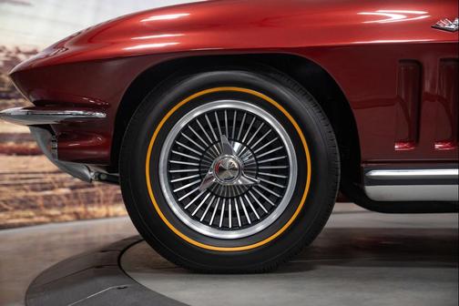 Maroon 1965 Chevrolet Corvette Base