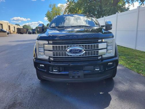 Shadow Black 2017 Ford F-450 Platinum