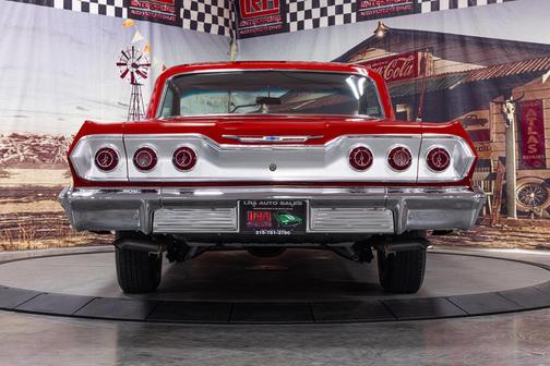 SOLID RED 1963 Chevrolet Impala Base