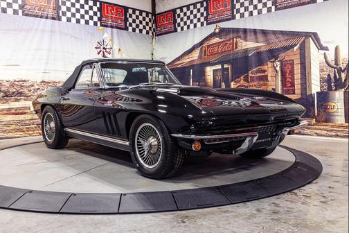 Tuxedo Black 1966 Chevrolet Corvette Base