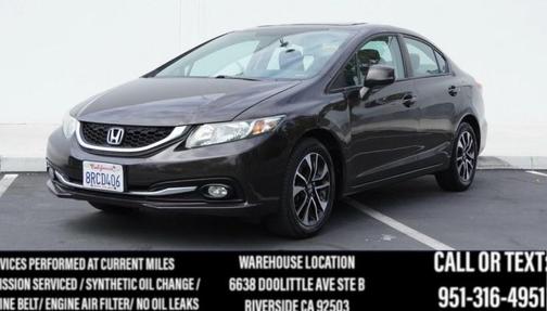 Kona Coffee Metallic 2013 Honda Civic EX-L