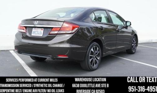 Kona Coffee Metallic 2013 Honda Civic EX-L