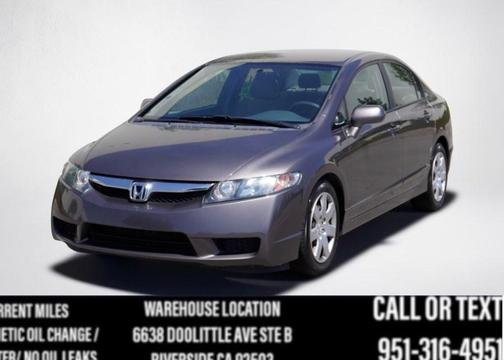 Urban Titanium Metallic 2010 Honda Civic LX