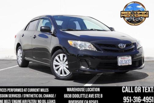 Black Sand Pearl 2012 Toyota Corolla LE