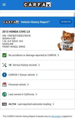 2013 Honda Civic LX