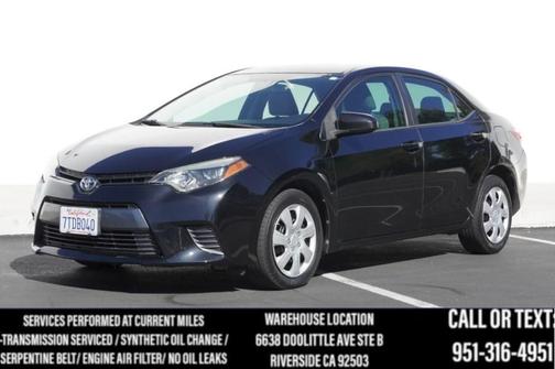 2015 Toyota Corolla LE Plus