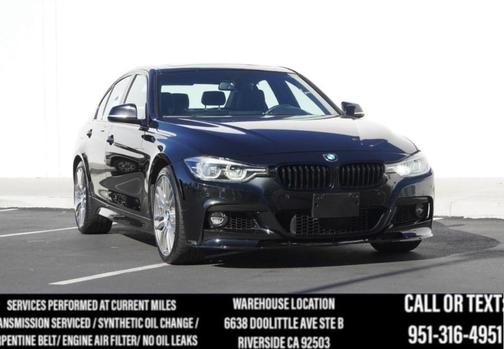 2017 BMW 340 340i BLACK SAPP ON BLACK/ HARMON KARDON/ APP CPLAY